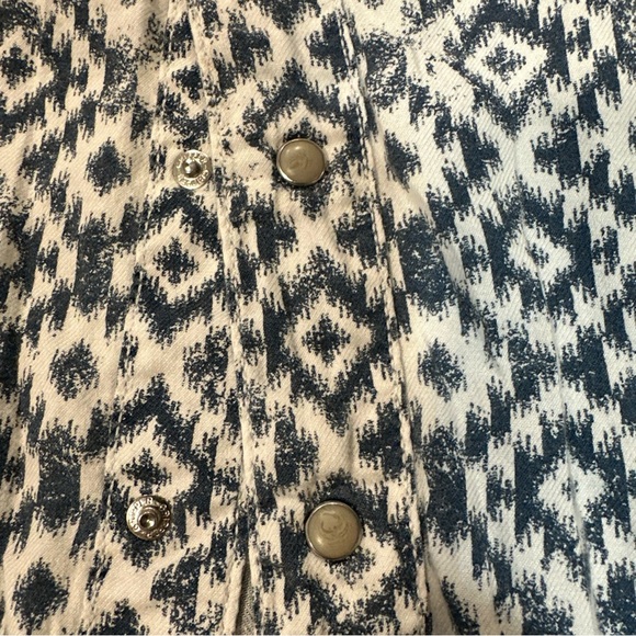 Wrangler Retro Premium Blue and White Shirt Jacket - Picture 3 of 10